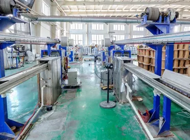 Optical fiber product production line