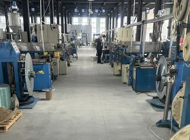 Optical cable production workshop