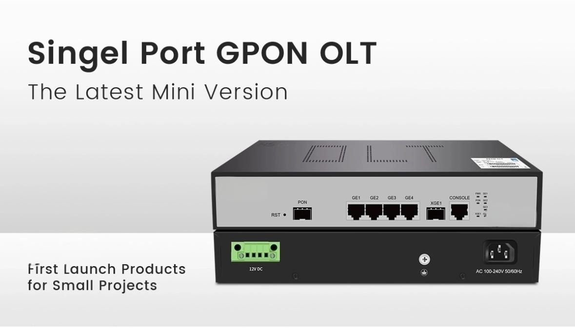 Compact 1-Port  Mini  GPON OLT for FTTX Networks(pic1)