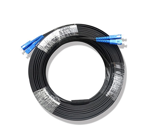 Pre-Connected FTTH Drop Cable with G652D/G655/G657A Fibers