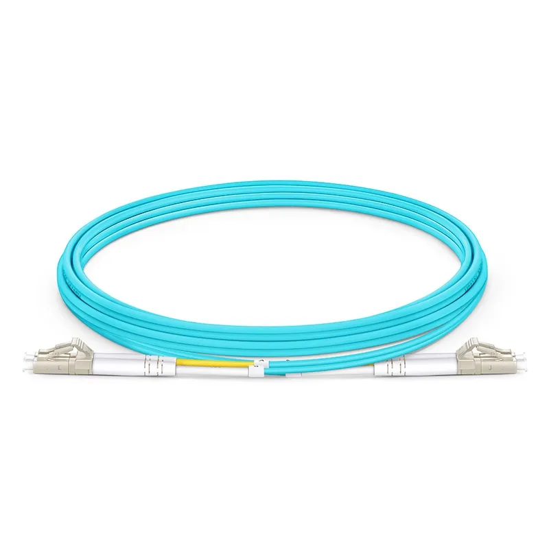 OM4 Multimode Fiber Patch Cord / Fiber Jumper for 10G–100G Networks / Simplex an