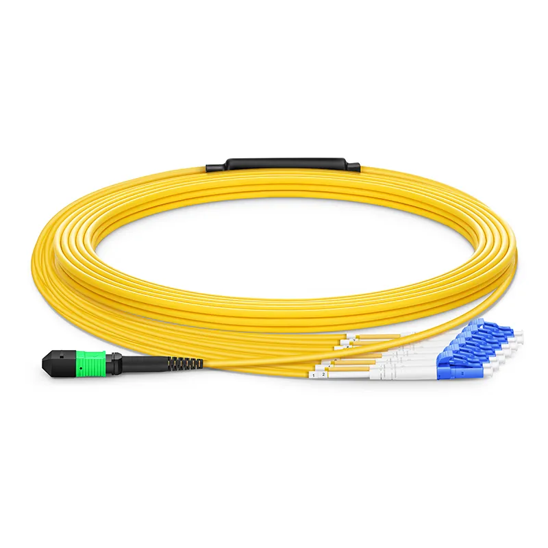 MPO Fiber Jumper Cable – 8-144Core Multimode with MTP for 40G Optical Module