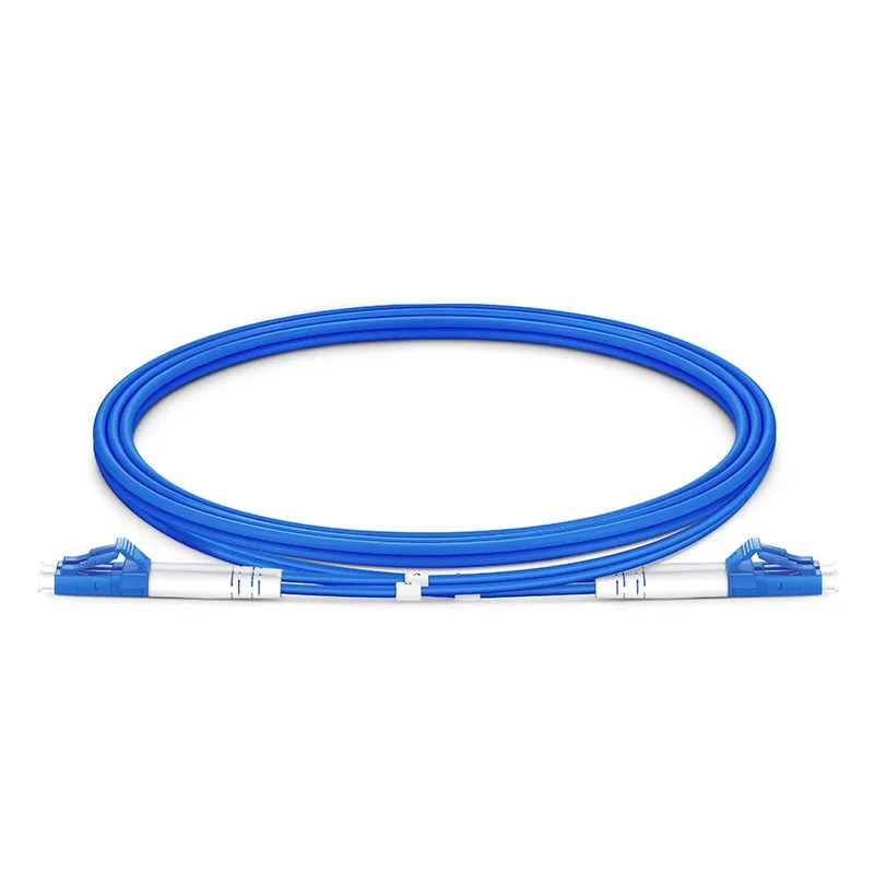 Armored Single-mode Fiber Jumper with LSZH Jacket – Single & Dual Core