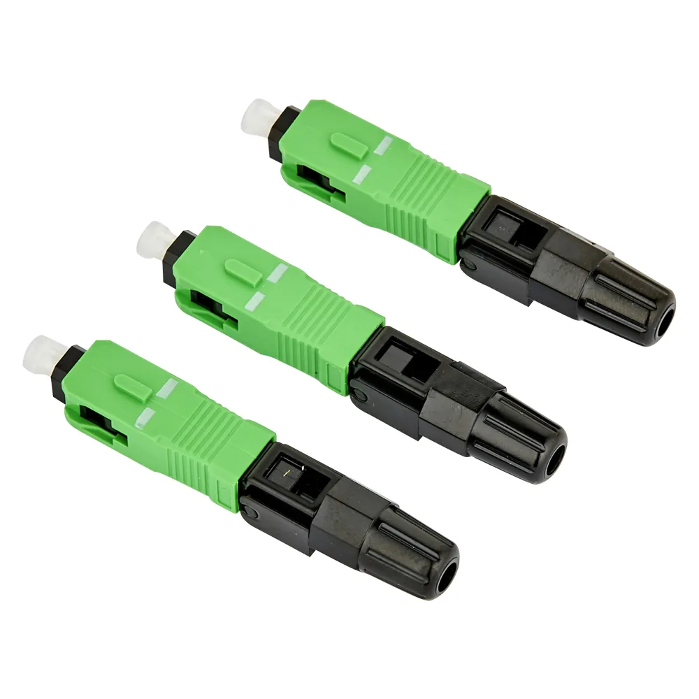 SC/APC Optical Fiber Fast Connector for Rapid Deployment and Superior Performanc