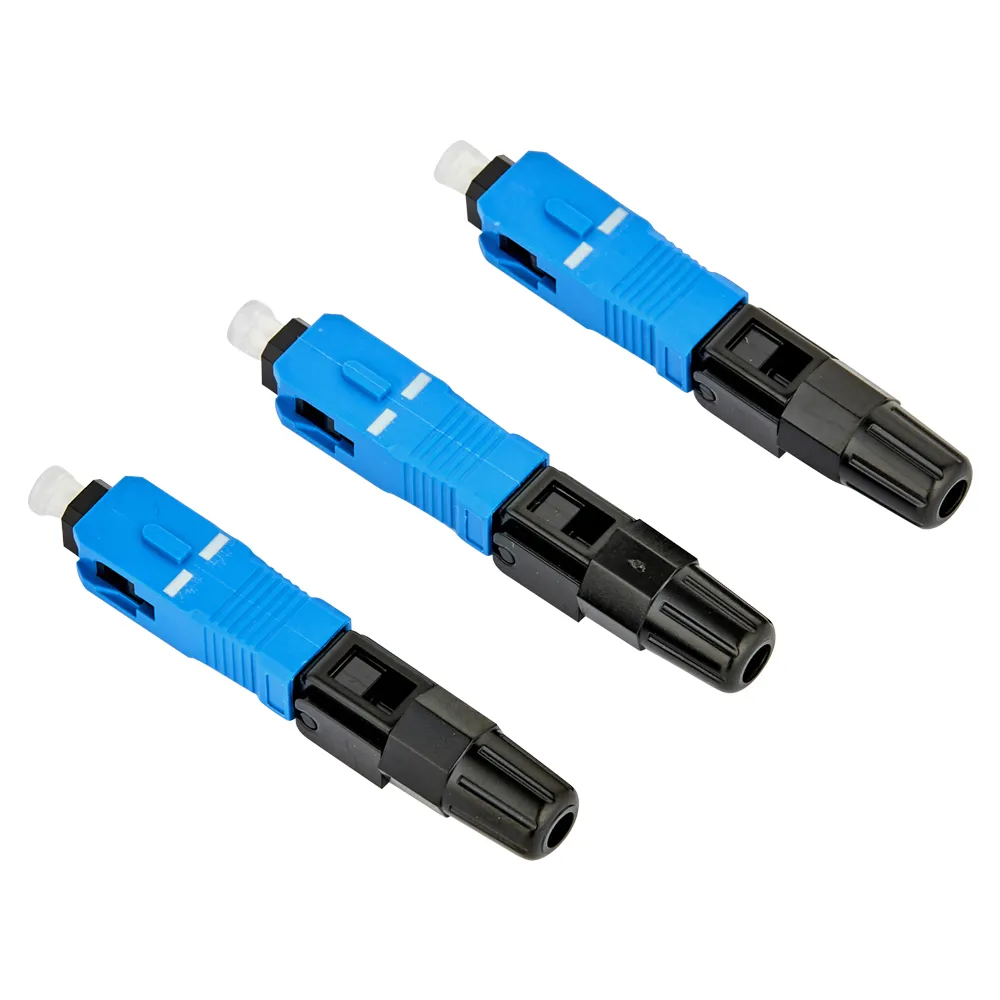 SC/UPC Optical Fiber Fast Connector for Fast Deployment & Superior Signal Qu
