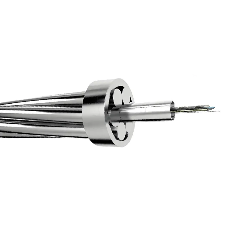 OPGW-3 Aerial Optical Cable | Central Stainless Tube | 12–14