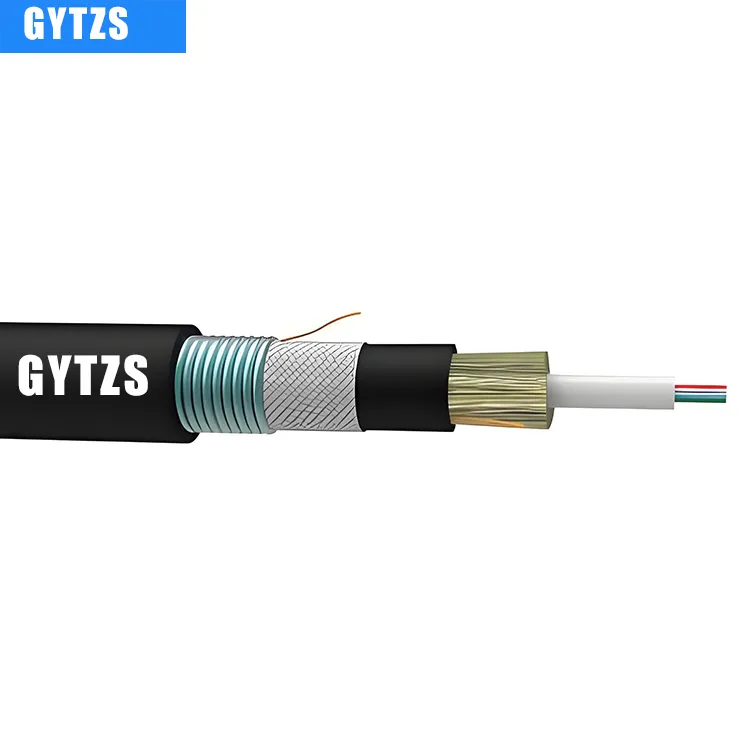 GYTZS Outdoor Flame-Retardant Fiber Optic Cable - G652D/G655
