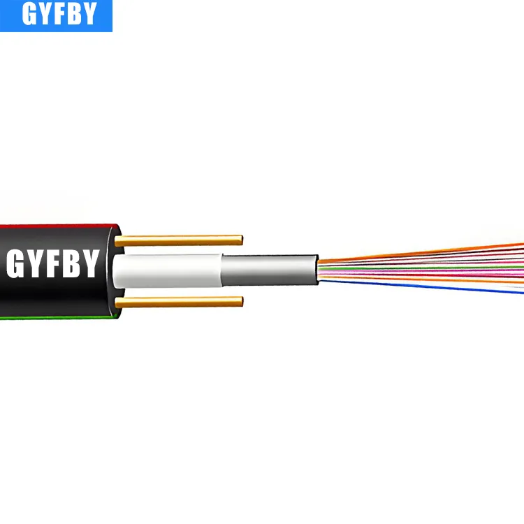 GYFBY/GYFXY 2/4/8/12 cores fiber optic cable G652D/G655C/G65