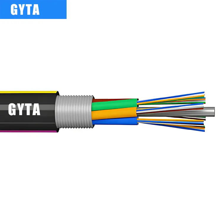 GYTA Aluminum Tape armored Fiber Optic Cable | Anti-EMI Loos