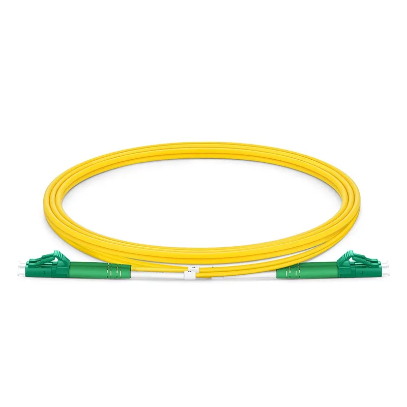 LC-LC APC Simplex/Duplex Single Mode (OS2), Riser (OFNR), 2.