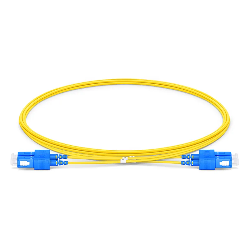 SC-SC UPC OS2 Fiber Patch Cord | Simplex & Duplex Riser 