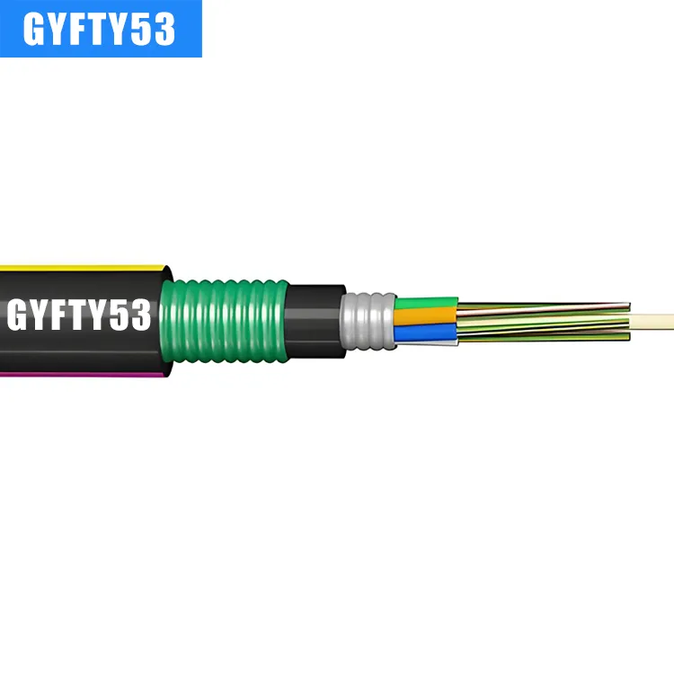 GYFTY53 Outdoor armored Fiber Optical Cable – High-Performan