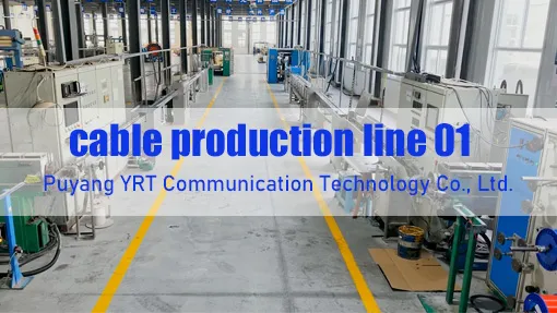 Optical cable production 01
